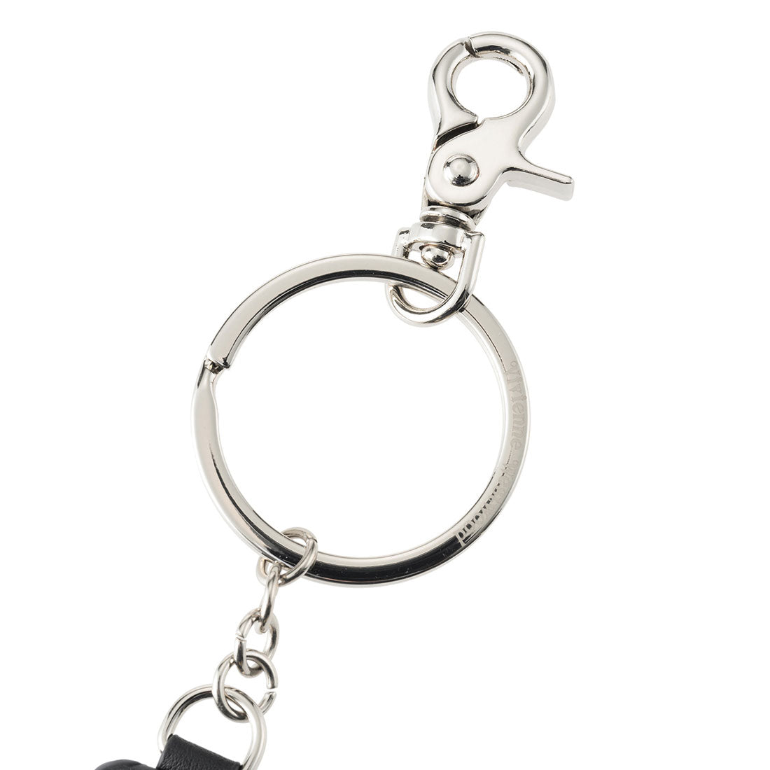 ヴィヴィアン ウエストウッド Vivienne Westwood キーホルダー スムースレザー インジェクテッド オーブ KEYRING 8203011FU L001S N401 BLACK （ブラック） ブラック