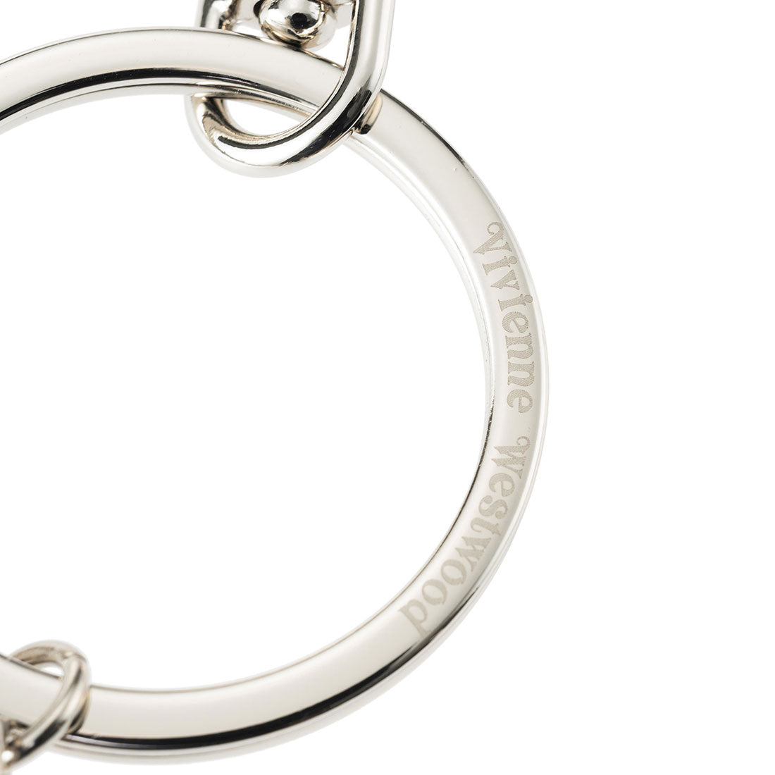 ヴィヴィアン ウエストウッド Vivienne Westwood キーホルダー スムースレザー インジェクテッド オーブ KEYRING 8203011FU L001S N401 BLACK （ブラック） ブラック