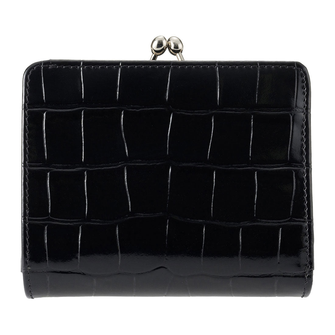 ヴィヴィアン ウエストウッド Vivienne Westwood 2つ折り財布 エンボスド クロコダイル レザー WALLET FR PKT 5115002YW L0098 N401 BLACK （ブラック） ブラック