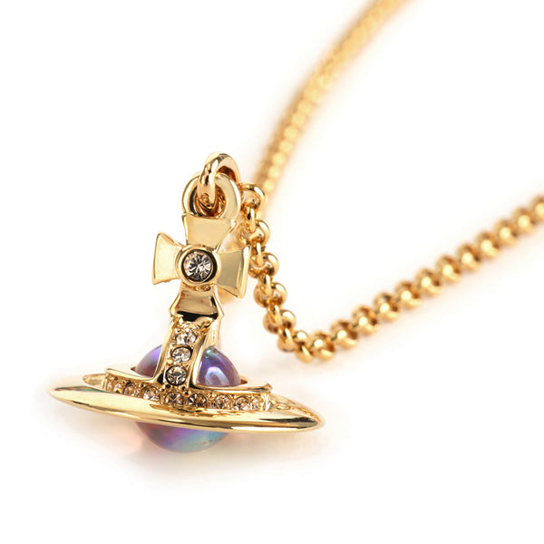 Vivian Westwood Vivienne Westwood Necklace New Petit Orb PENDANT NECKL Vivian Westwood Vivienne Westwood Necklace New Petit Orb PENDANT NECKL