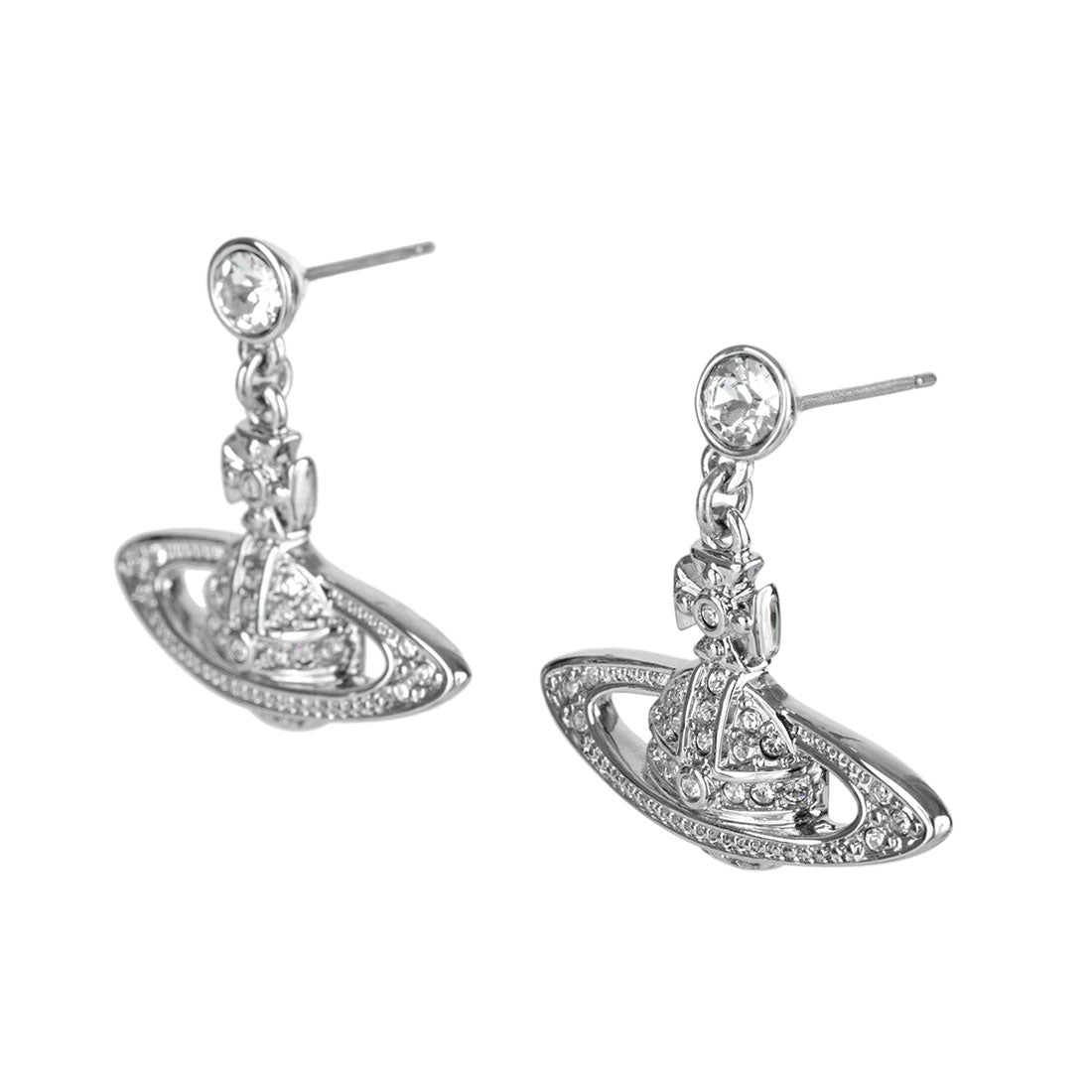 ヴィヴィアン ウエストウッド Vivienne Westwood ピアス ミニ バス レリーフ ドロップピアス  62020025 02P116 CN SILVER （シルバー） シルバー