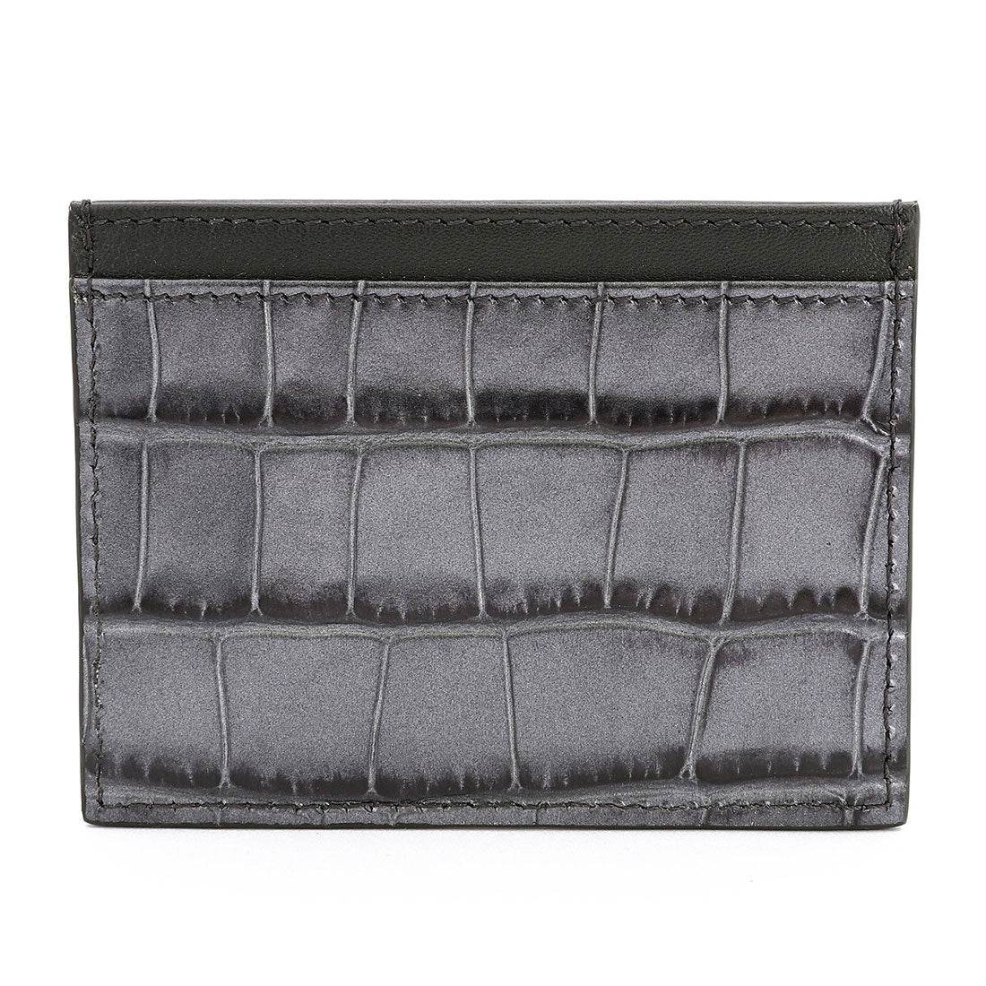 Vivian Westwood Vivienne Westwood card case embossed crocodile leather