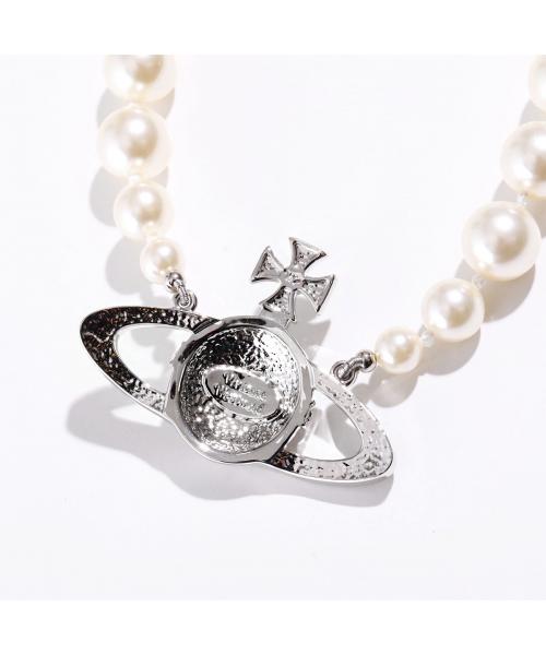 ヴィヴィアン ウエストウッド Vivienne Westwood Vivienne Westwood ネックレス ONE ROW PEARL BASRELIEF （02R202/GOLD/CREAM/CRYSTAL） 02R202/GOLD/CREAM/CRYSTAL