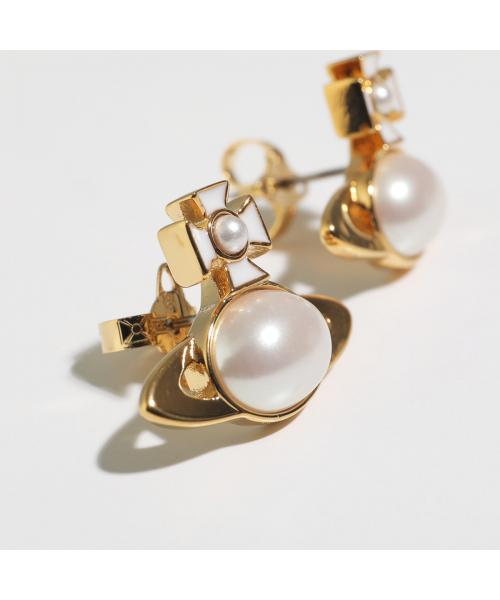 ヴィヴィアン ウエストウッド Vivienne Westwood Vivienne Westwood ピアス GABY ギャビー 6201037I 02R963 （R963/Gold-CreamrosePearl） R963/Gold-CreamrosePearl