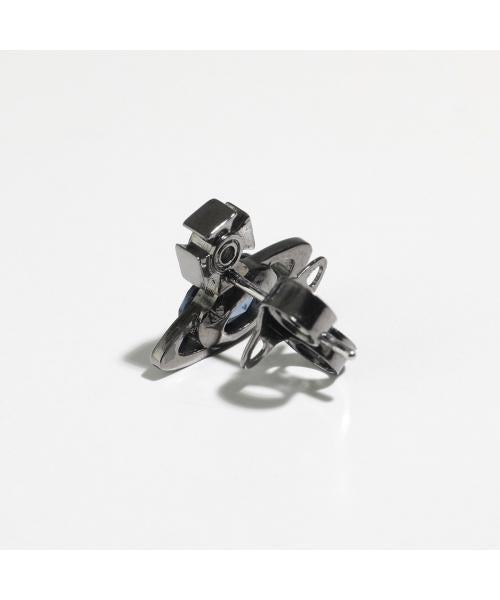 ヴィヴィアン ウエストウッド Vivienne Westwood Vivienne Westwood ピアス ALLIE 6201034Q 02S179 片耳販売 （S179/Ruthnium-DenimBlue） S179/Ruthnium-DenimBlue