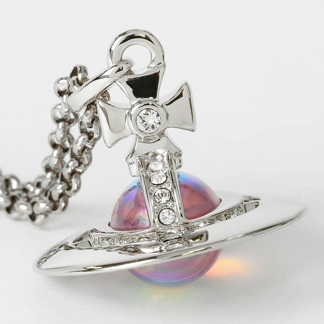 ヴィヴィアン ウエストウッド Vivienne Westwood ネックレス ニュー タイニー オーブ PENDANT NECKLACE 63020097 02P628 31504047 P628 P628 SILVER （シルバー） シルバー