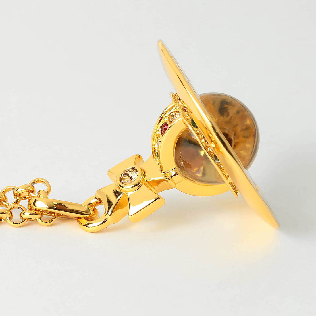 ヴィヴィアン ウエストウッド Vivienne Westwood ネックレス ニュー タイニー オーブ PENDANT NECKLACE 63020097 02R001 CN 27723269 R001 GOLD （ゴールド） ゴールド