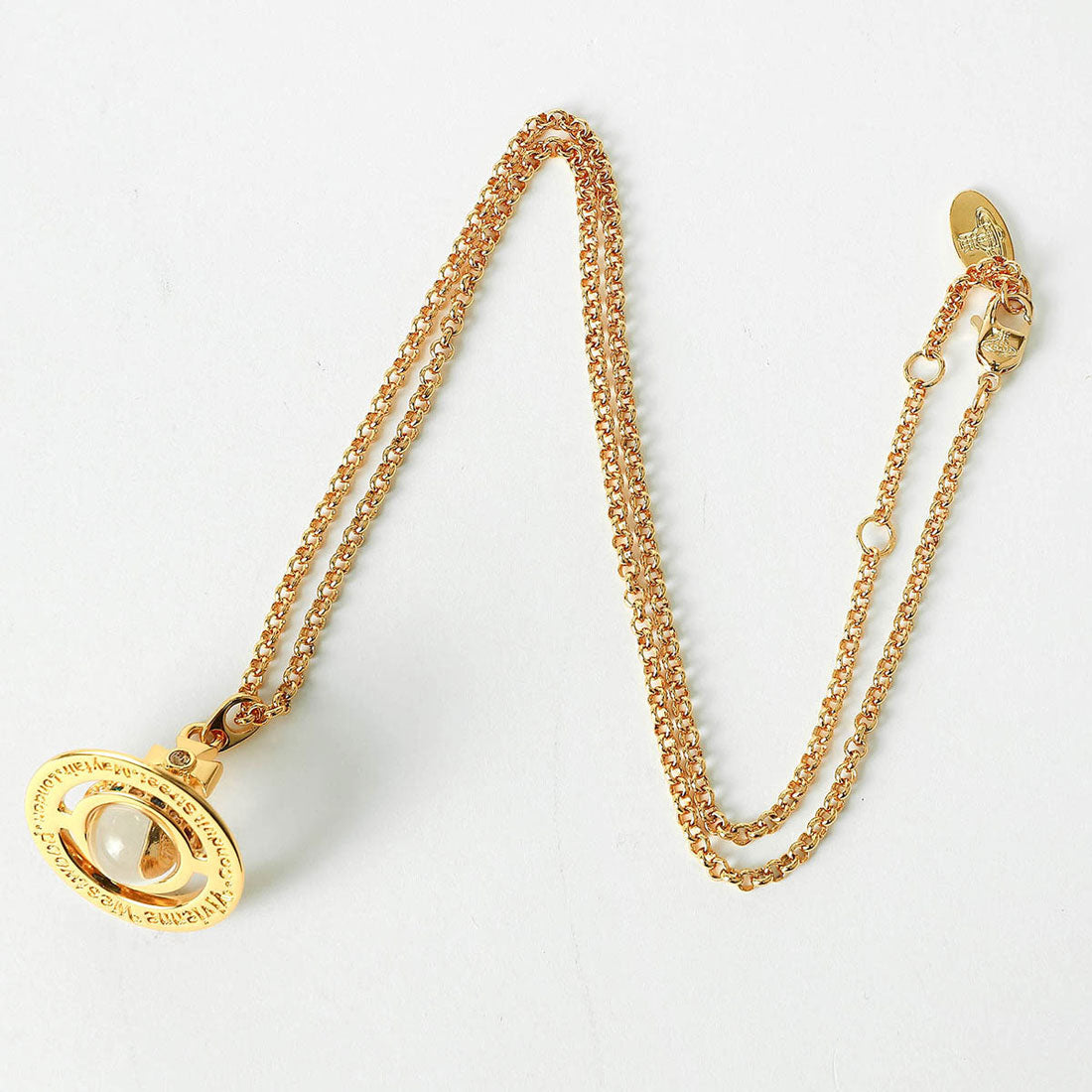 ヴィヴィアン ウエストウッド Vivienne Westwood ネックレス ニュー タイニー オーブ PENDANT NECKLACE 63020097 02R001 CN 27723269 R001 GOLD （ゴールド） ゴールド