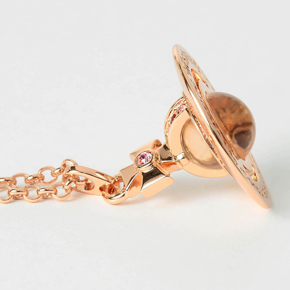 ヴィヴィアン ウエストウッド Vivienne Westwood ネックレス ニュー タイニー オーブ PENDANT NECKLACE 63020097 02G002 CN 27723267 G002 PINK GOLD （ピンクゴールド） ピンクゴールド