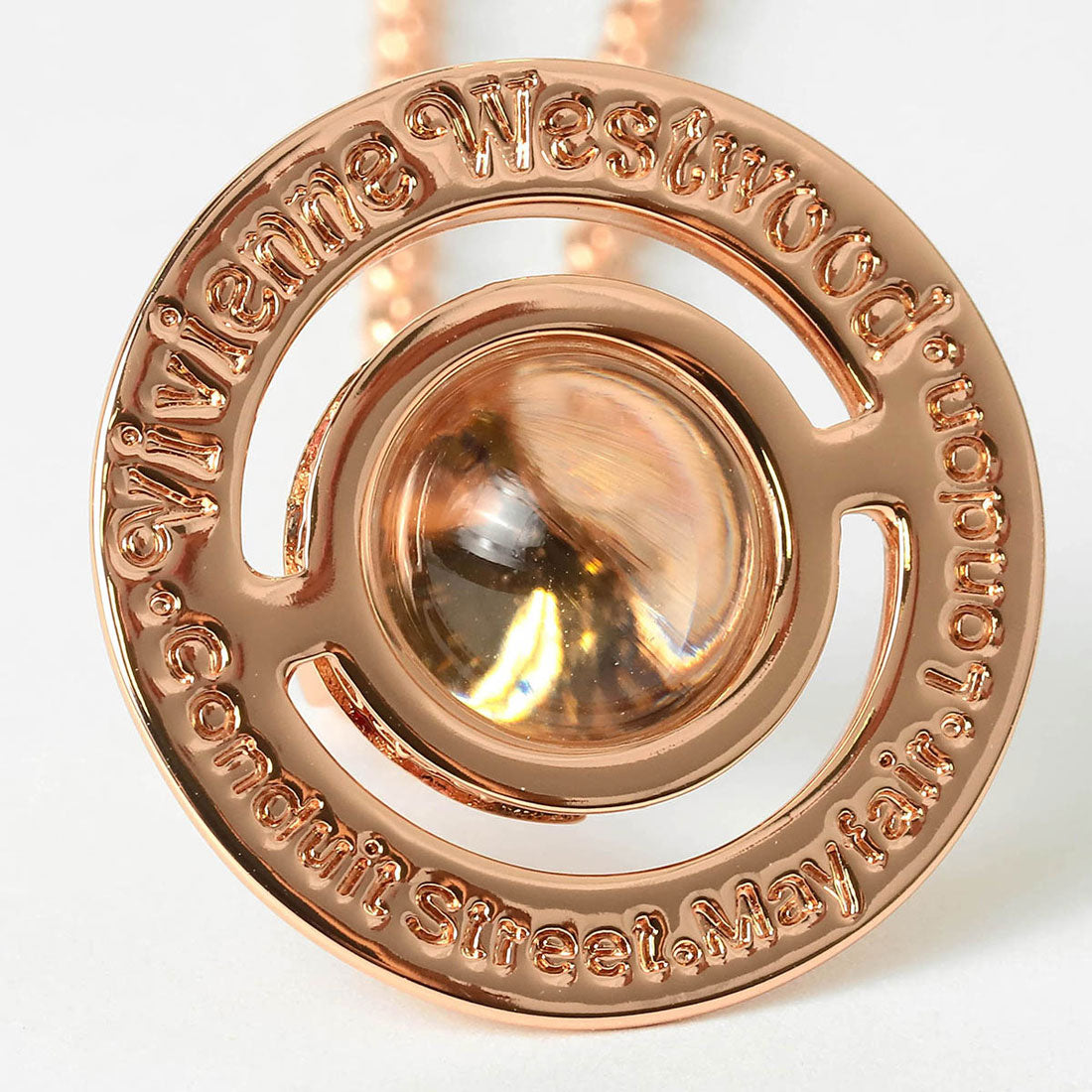ヴィヴィアン ウエストウッド Vivienne Westwood ネックレス ニュー タイニー オーブ PENDANT NECKLACE 63020097 02G002 CN 27723267 G002 PINK GOLD （ピンクゴールド） ピンクゴールド