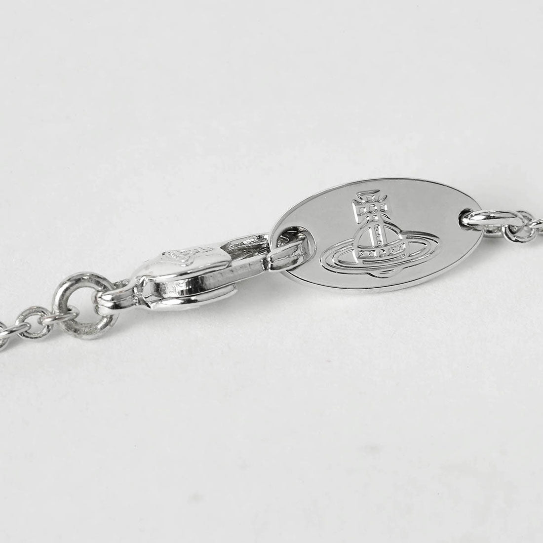 ヴィヴィアン ウエストウッド Vivienne Westwood ネックレス マン プティット オリジナル オーブ NECKLACE 630203CH 02P674 37383749 P674 SILVER/KHAKI （シルバー/カーキ） シルバー/カーキ