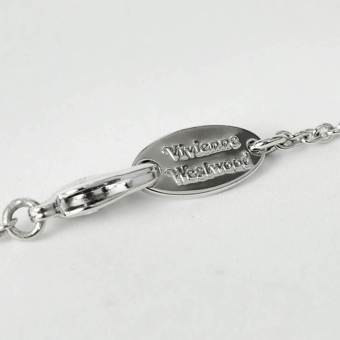ヴィヴィアン ウエストウッド Vivienne Westwood ネックレス マン プティット オリジナル オーブ NECKLACE 630203CH 02P674 37383749 P674 SILVER/KHAKI （シルバー/カーキ） シルバー/カーキ