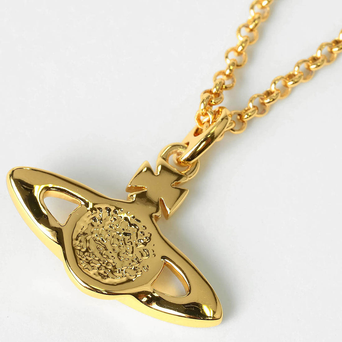 Vivienne Westwood Necklace Mini Bus Relief Rhinestone Pendant Necklace