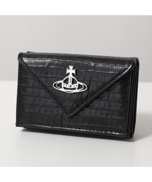 ヴィヴィアン ウエストウッド Vivienne Westwood Vivienne Westwood 三つ折り財布 ENVELOPE 5115002FW L00C0 （N401/BLACK/ブラック） N401/BLACK/ブラック