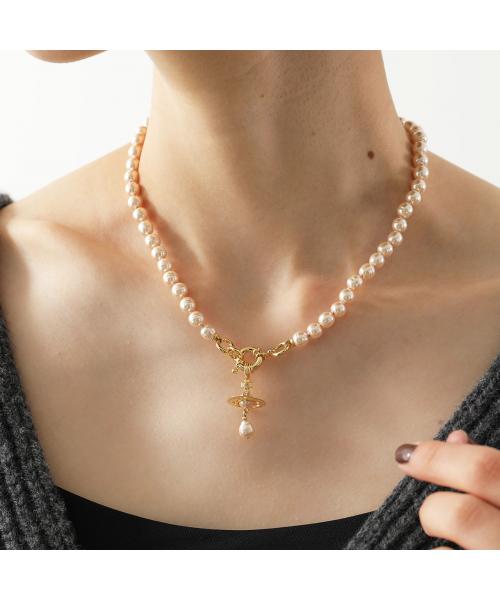 ヴィヴィアン ウエストウッド Vivienne Westwood Vivienne Westwood ネックレス ALEKSA  6301013C オーブ パール （R922/GOLD/PEACH/ゴールド） R922/GOLD/PEACH/ゴールド