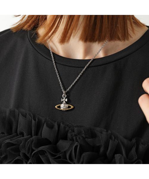 ヴィヴィアン ウエストウッド Vivienne Westwood Vivienne Westwood ネックレス MAYFAIR BAS RELIEF 630203EG （W110/RHODIUM/CRYSTAL） W110/RHODIUM/CRYSTAL