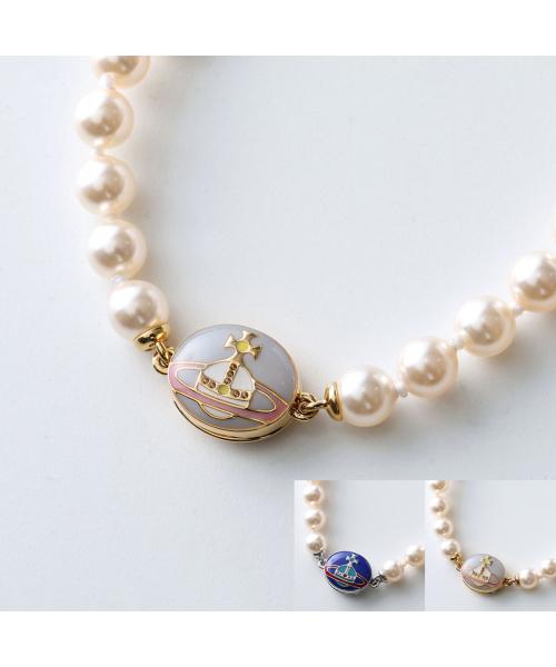 ヴィヴィアン ウエストウッド Vivienne Westwood Vivienne Westwood ネックレス LOELIA 63030020 （P641/PLATINUM/ROYAL-BLUE） P641/PLATINUM/ROYAL-BLUE