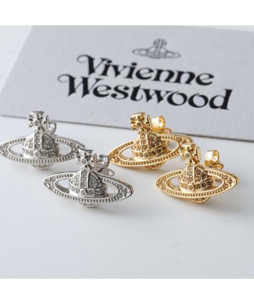 ヴィヴィアン ウエストウッド Vivienne Westwood Vivienne Westwood ピアス MINI BAS RELIEF 62020033 （P116/PLATINUM） P116/PLATINUM
