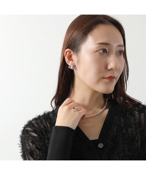 ヴィヴィアン ウエストウッド Vivienne Westwood Vivienne Westwood ピアス MINI BAS RELIEF 62020033 （P116/PLATINUM） P116/PLATINUM