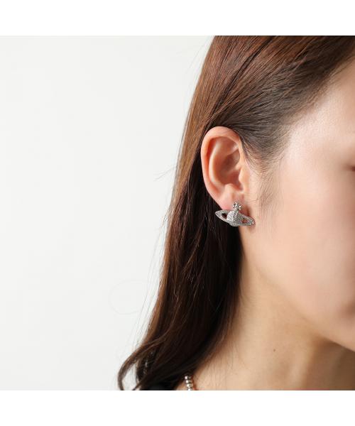 ヴィヴィアン ウエストウッド Vivienne Westwood Vivienne Westwood ピアス MINI BAS RELIEF 62020033 （P116/PLATINUM） P116/PLATINUM