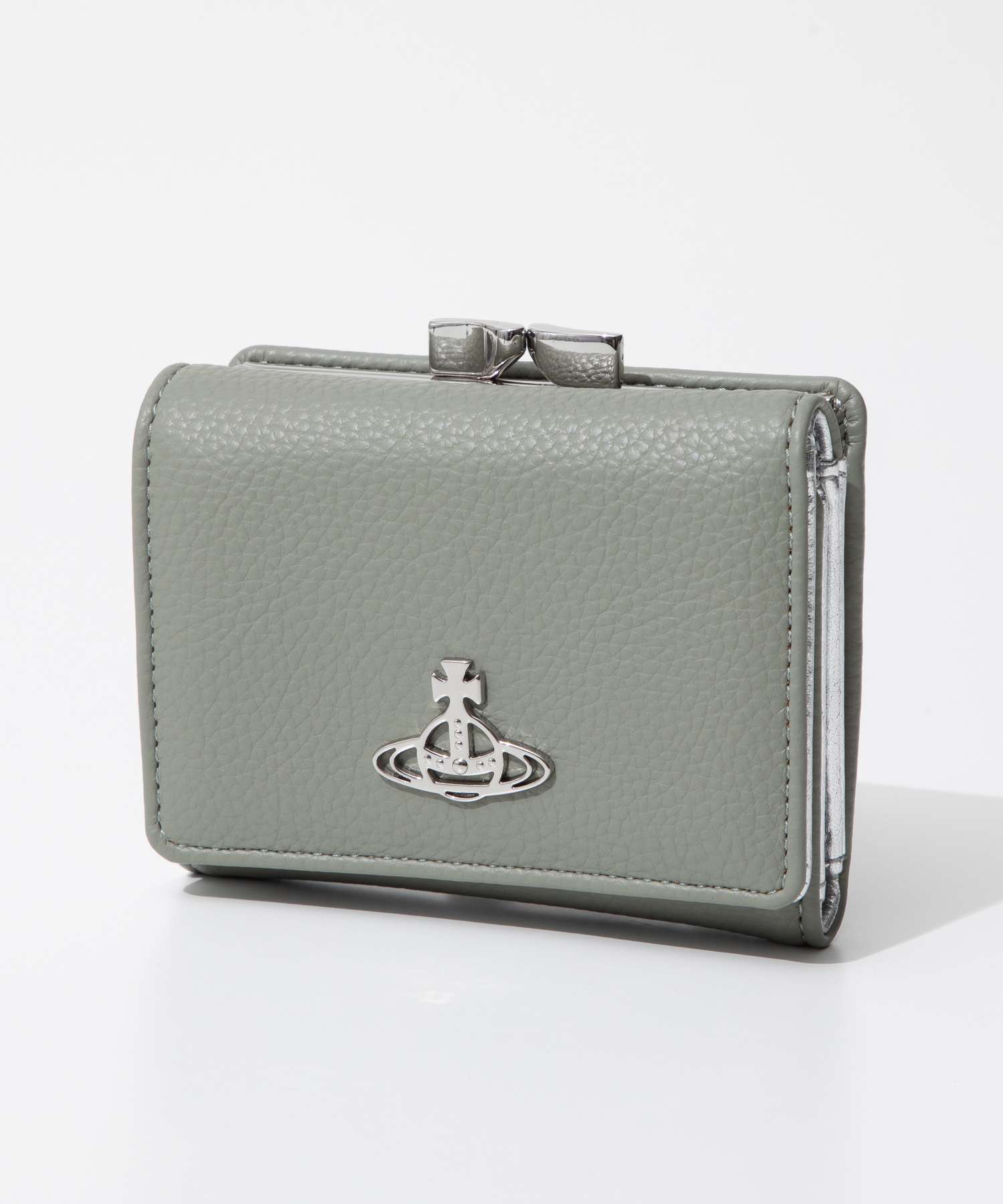 Vivienne Westwood 51010018 S000D Tri-fold Wallet RE-VEGAN GRAIN SMALL
