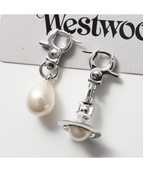 ヴィヴィアン ウエストウッド Vivienne Westwood Vivienne Westwood ピアス CLAUDE SMALL EARRINGS 6202016P （P103/PLATINUM-CREAMROSE-P） P103/PLATINUM-CREAMROSE-P