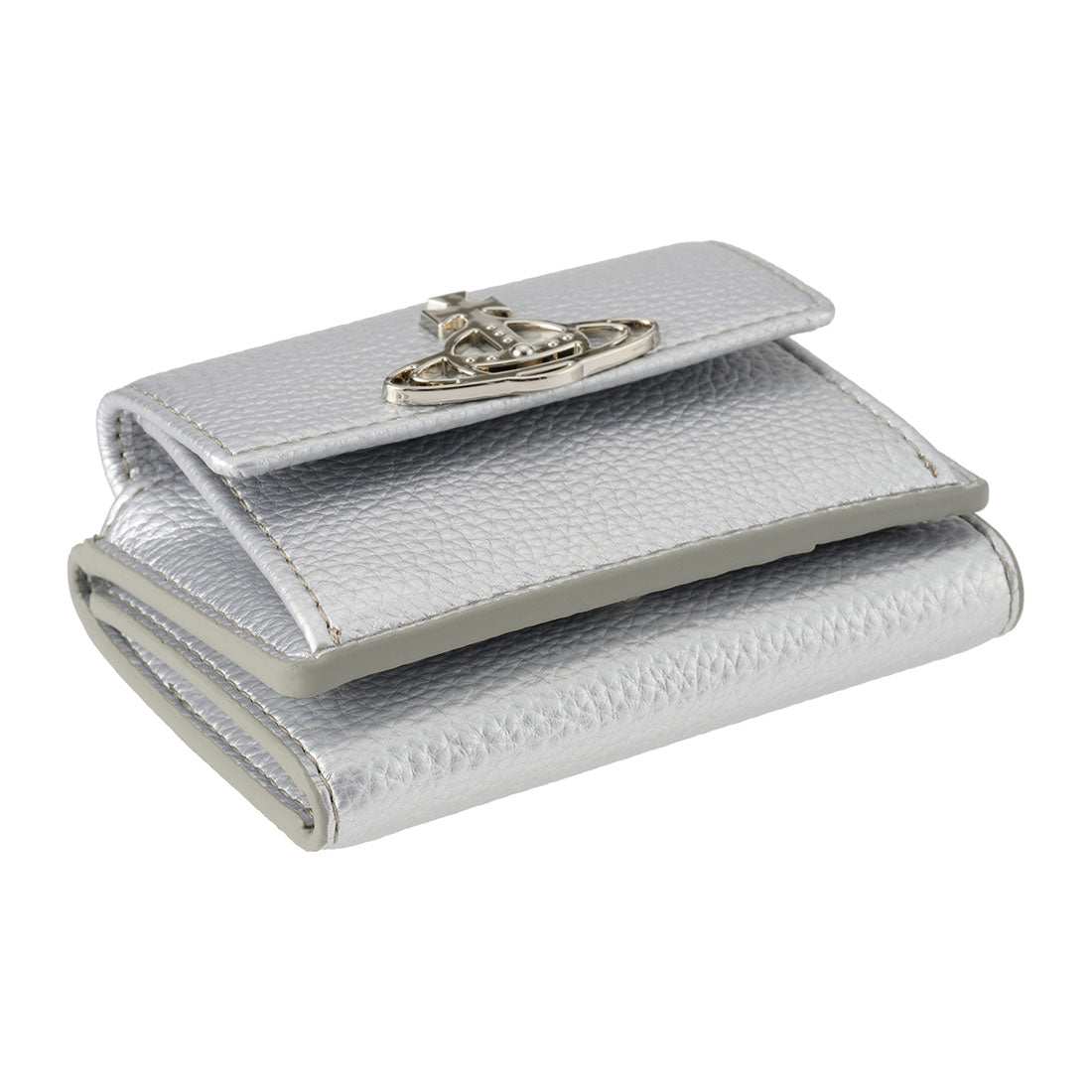 Vivienne Westwood Tri-Fold Wallet PU Grain Small Flap Purse 5115002UW