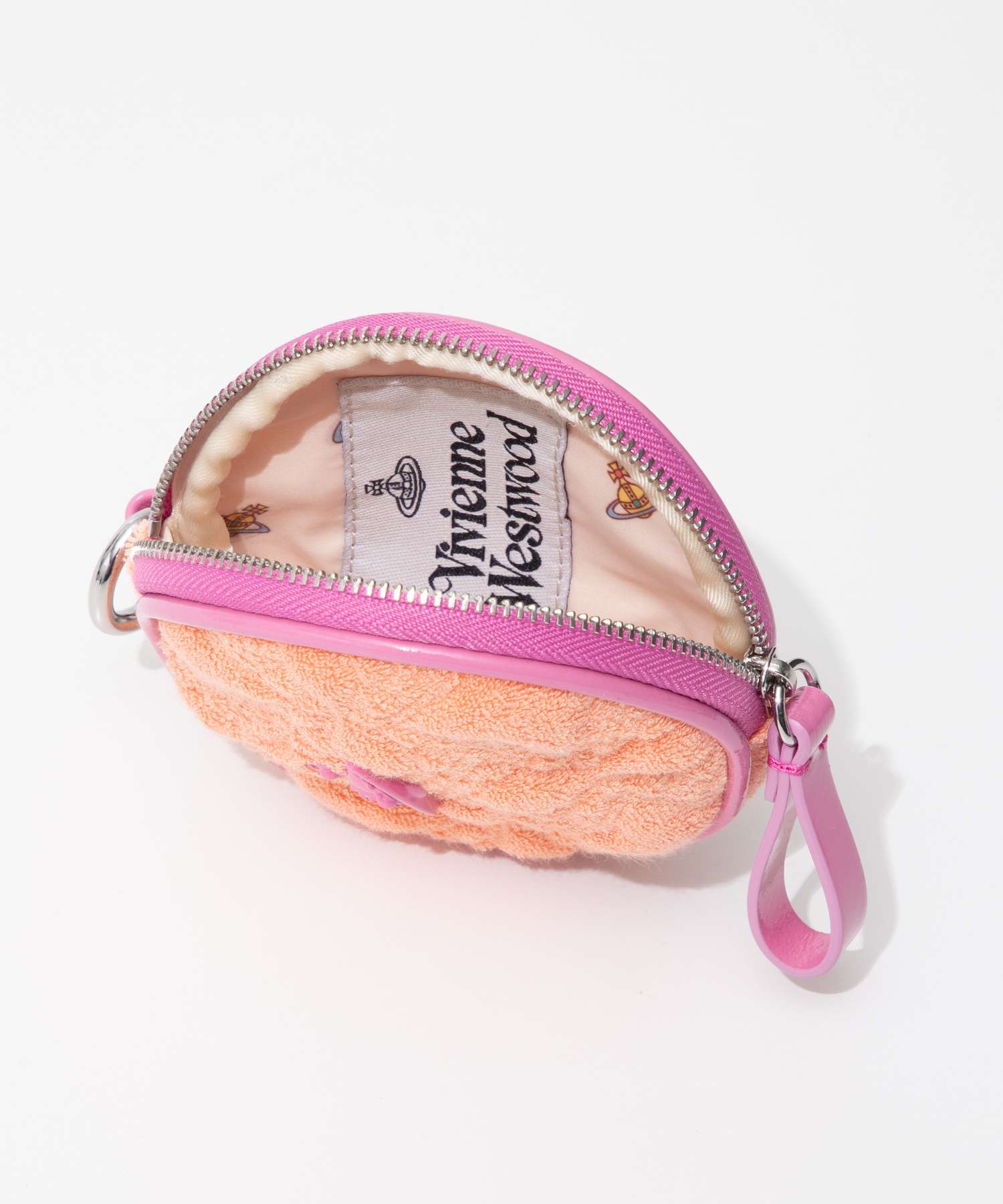 ヴィヴィアン ウエストウッド Vivienne Westwood 5204005CU K003E ポーチ TOWELLING MULTI POUCH レディース マルチポーチセット レザーストラップ  オーブ マルチケース （マルチ） マルチ