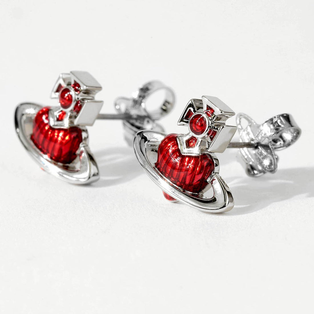 ヴィヴィアン ウエストウッド Vivienne Westwood ピアス ファビアンナ バスレリーフ EARRING 62010386 02P420 （シルバー） シルバー
