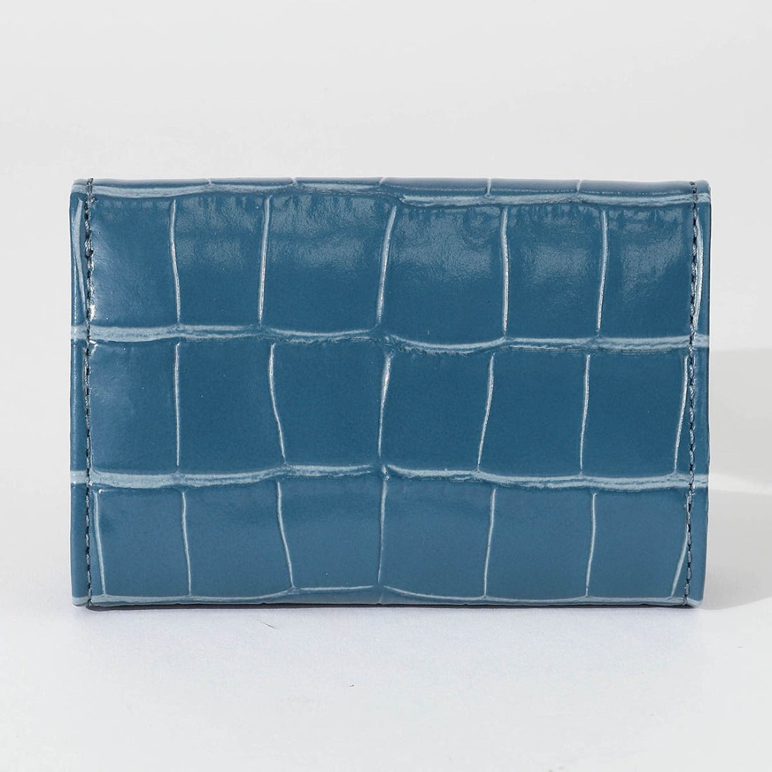 ヴィヴィアン ウエストウッド Vivienne Westwood 3つ折り財布 クロコダイル エンボス ENVELOPE BILLFOLD WITH POCKET 5115002EW L0098 （ブルー） ブルー