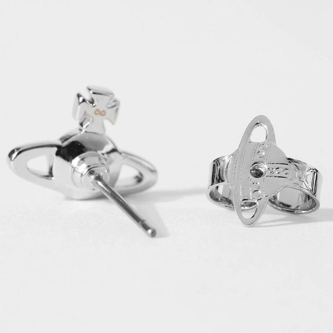 ヴィヴィアン ウエストウッド Vivienne Westwood ピアス ナノ ソリティア SINGLE EARRING 62010086 02P116 CN （シルバー） シルバー