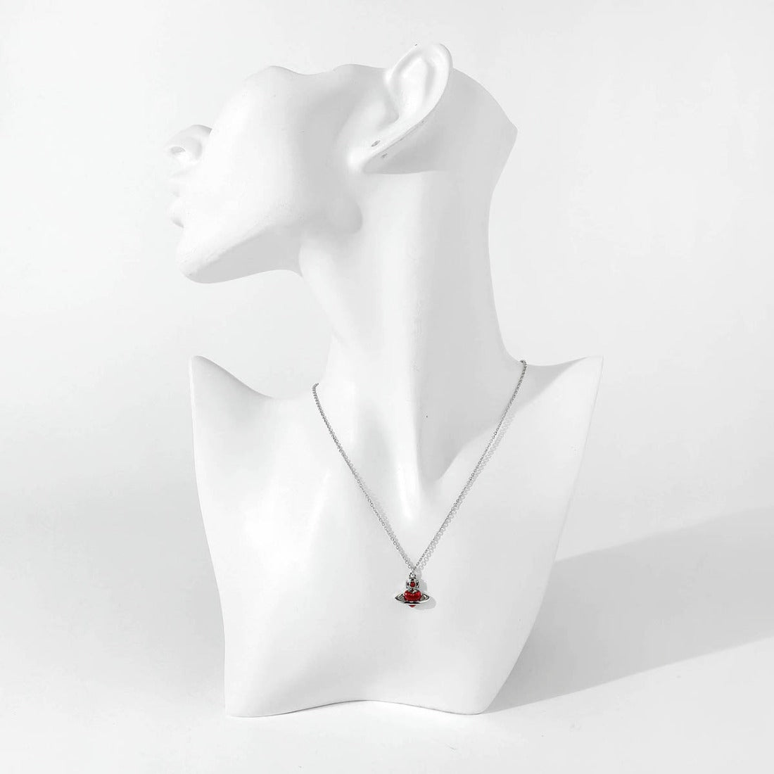 ヴィヴィアン ウエストウッド Vivienne Westwood ネックレス ファビアンナ バスレリーフ PENDANT 630203HS 02P420 （シルバー） シルバー