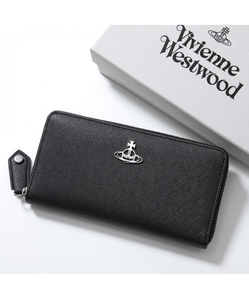 ヴィヴィアン ウエストウッド Vivienne Westwood Vivienne Westwood ラウンドファスナー長財布 51050023 S000B （N401/BLACK-ブラック） N401/BLACK-ブラック