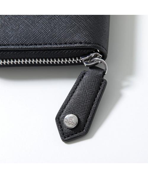 ヴィヴィアン ウエストウッド Vivienne Westwood Vivienne Westwood ラウンドファスナー長財布 51050023 S000B （N401/BLACK-ブラック） N401/BLACK-ブラック