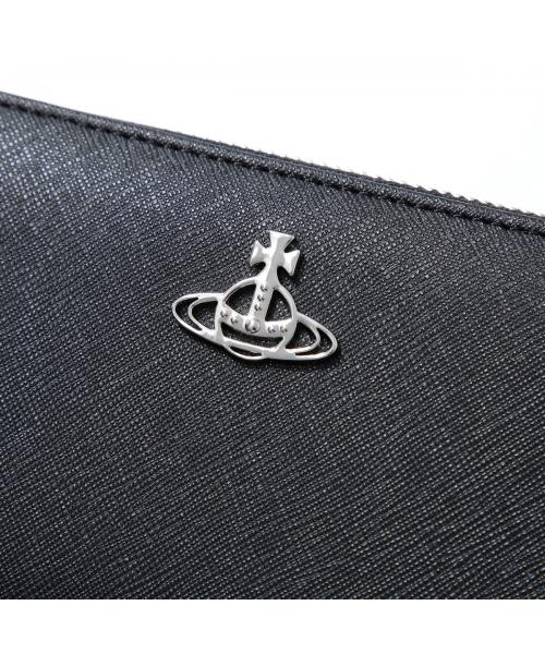 ヴィヴィアン ウエストウッド Vivienne Westwood Vivienne Westwood ラウンドファスナー長財布 51050023 S000B （N401/BLACK-ブラック） N401/BLACK-ブラック