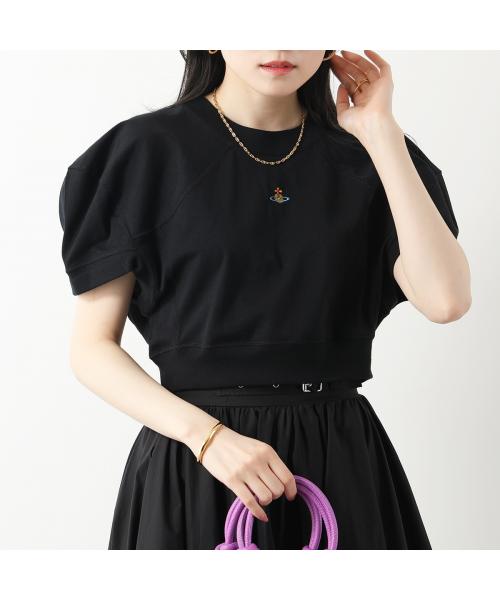 Vivienne Westwood Tシャツ CROPPED FOOTBALL 1G01000A J004A Vivian Westwood Vivienne Westwood T-shirt CROPPED FOOTBALL
