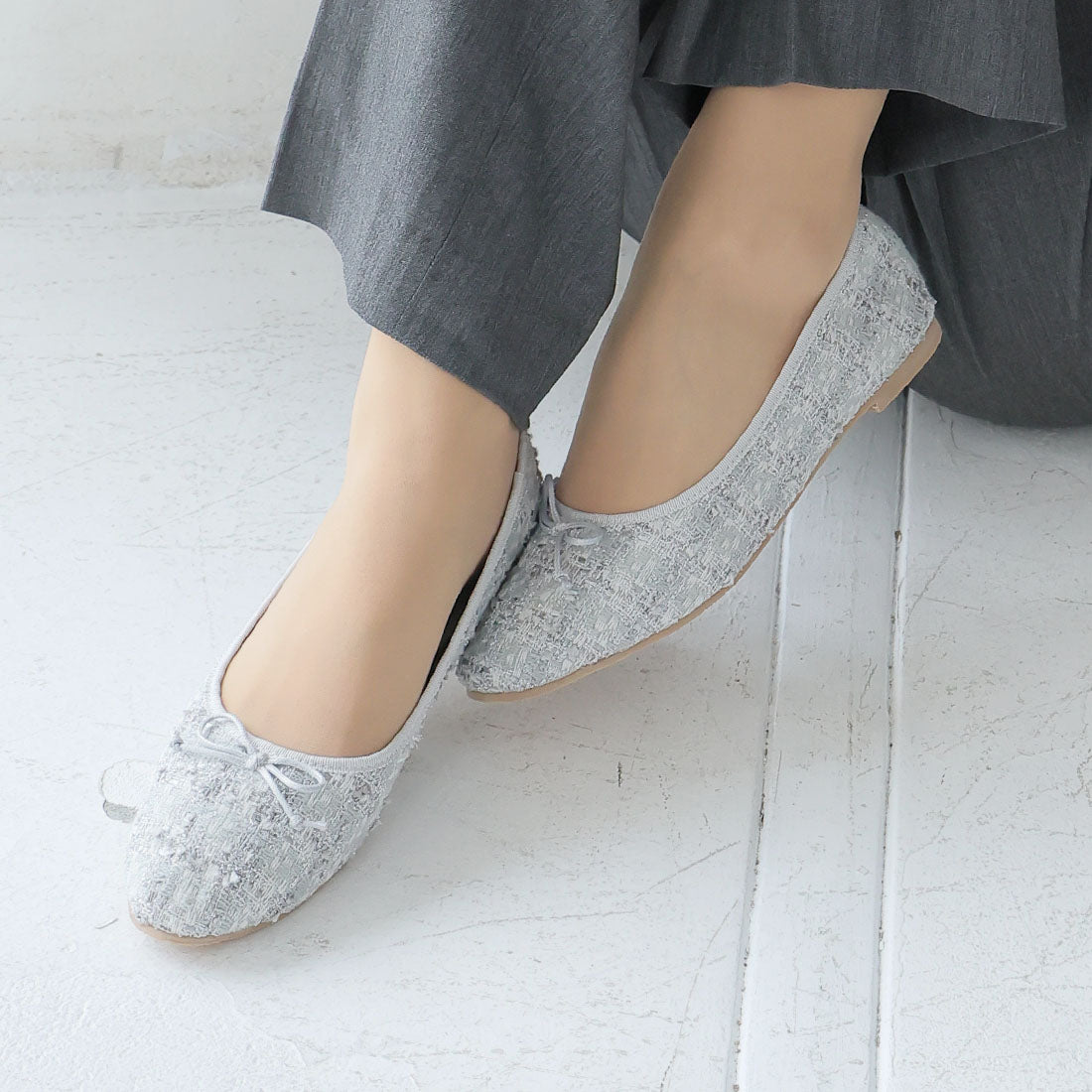 ヴィヴィアン VIVIAN ラウンドトゥバレエシューズ