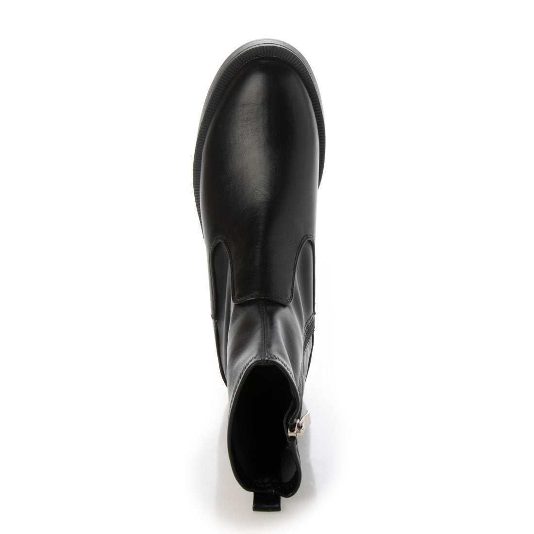 ヴィヴィアン VIVIAN 厚底ブラックソールストレッチショートブーツ （ブラック） ブラック