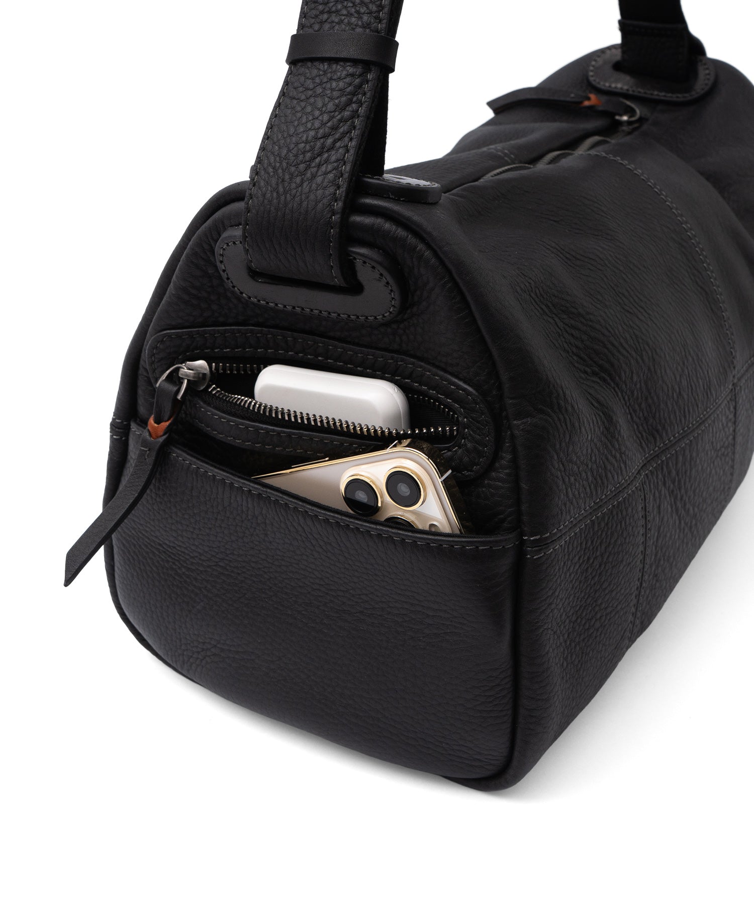 ヴィータフェリーチェ VitaFelice 本革ショルダーバッグ （BLACK） BLACK