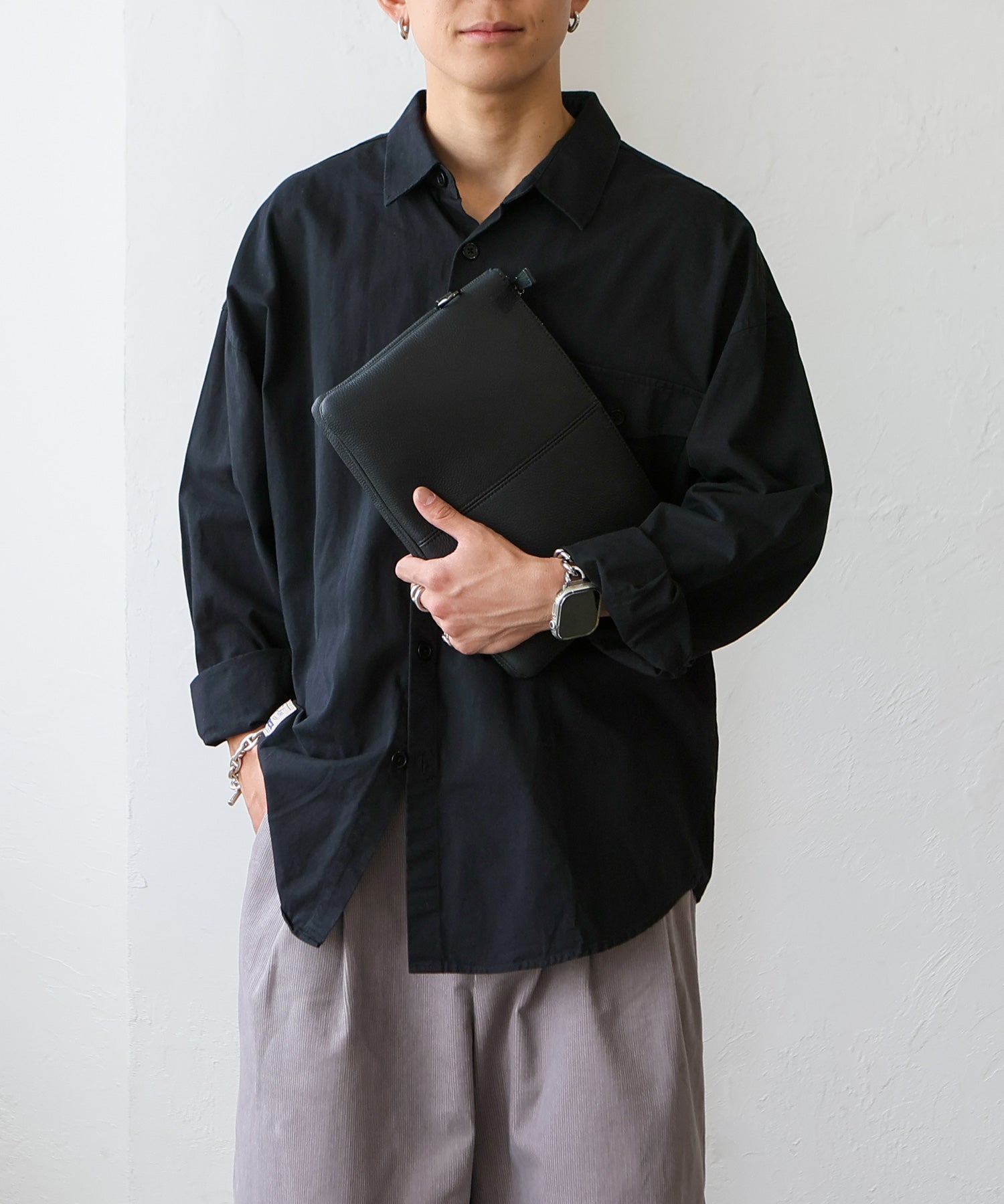 ヴィータフェリーチェ VitaFelice 本革2wayショルダーバッグ （LGRAY） LGRAY