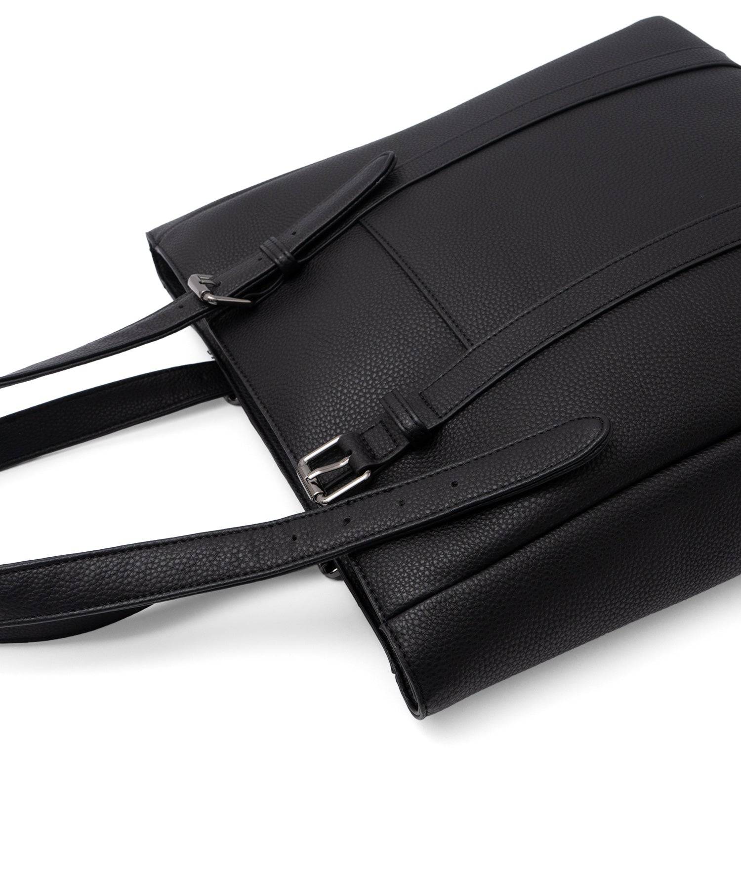 ヴィータフェリーチェ VitaFelice ベルトハンドルビジネストートバッグ （BLACK） BLACK