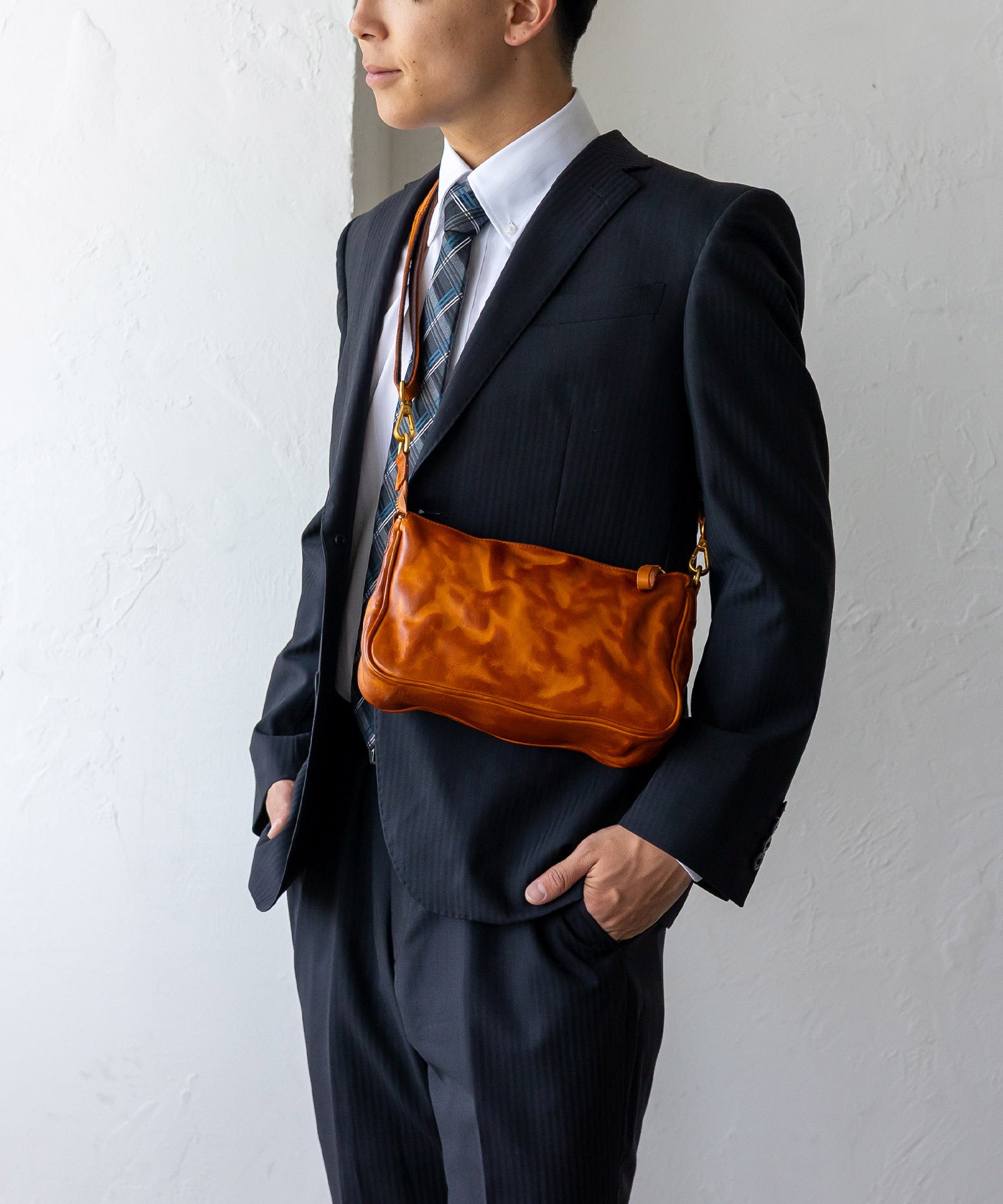 ヴィータフェリーチェ VitaFelice ヴィンテージレザー2wayミニショルダー （CAMEL） CAMEL