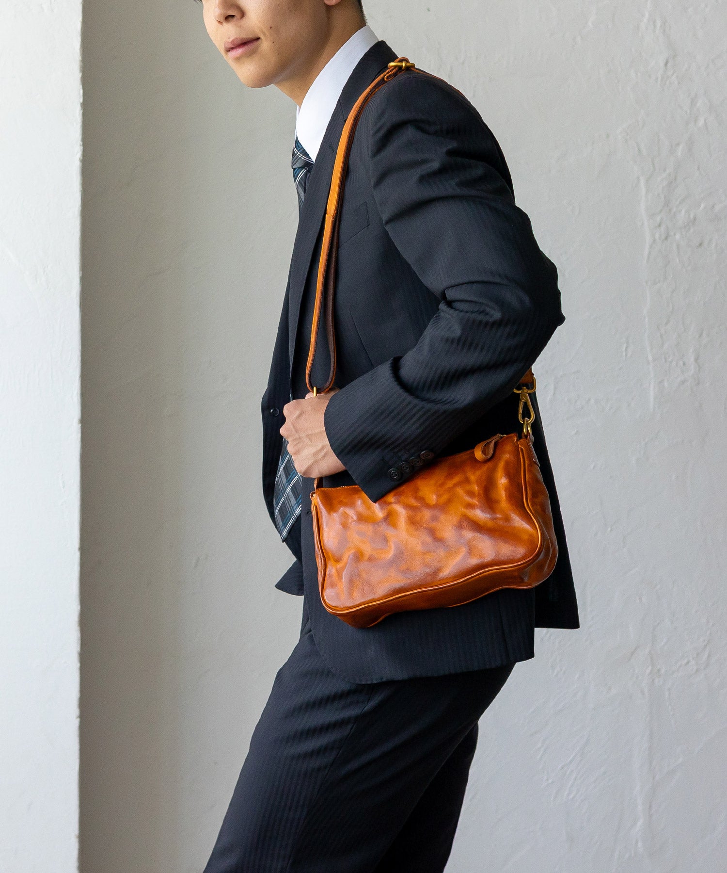 ヴィータフェリーチェ VitaFelice ヴィンテージレザー2wayミニショルダー （CAMEL） CAMEL
