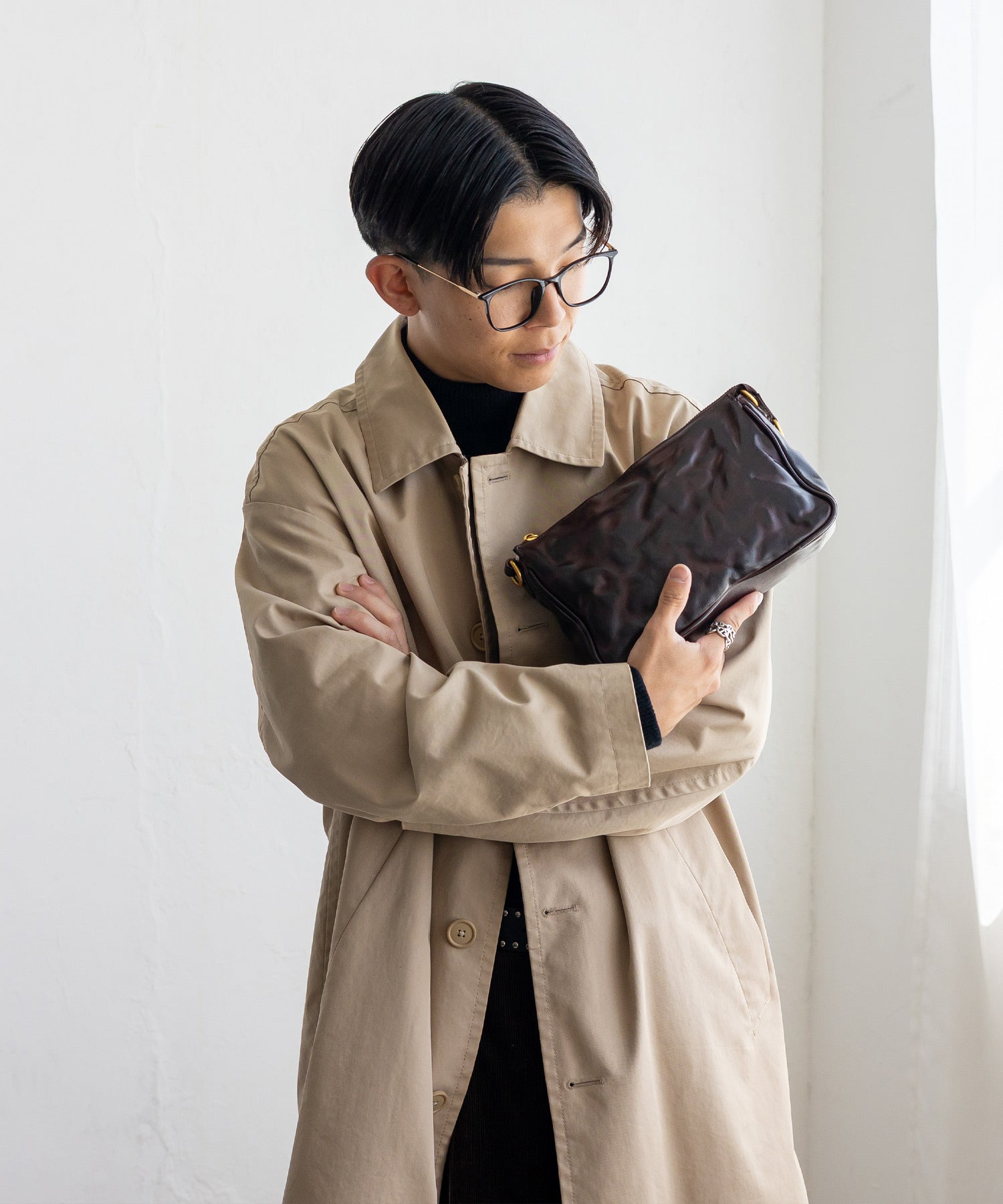 ヴィータフェリーチェ VitaFelice ヴィンテージレザー2wayミニショルダー （CAMEL） CAMEL
