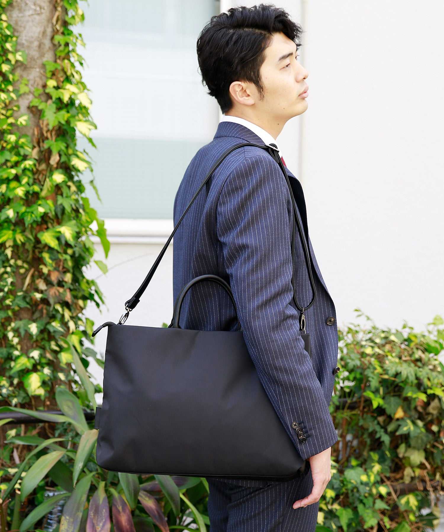 ヴィータフェリーチェ VitaFelice 異素材2wayPCビジネストート （NAVY） NAVY