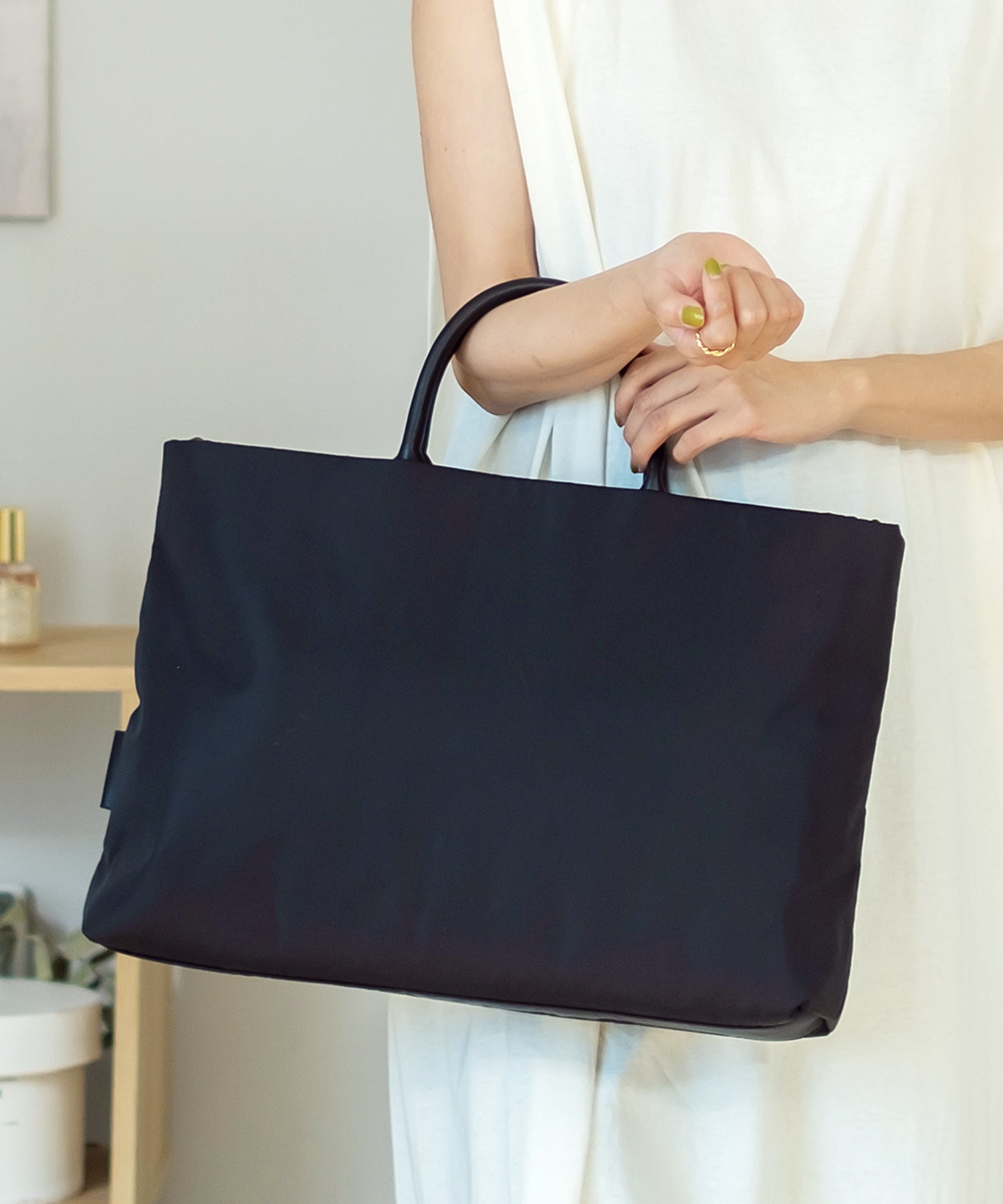ヴィータフェリーチェ VitaFelice 異素材2wayPCビジネストート （NAVY） NAVY