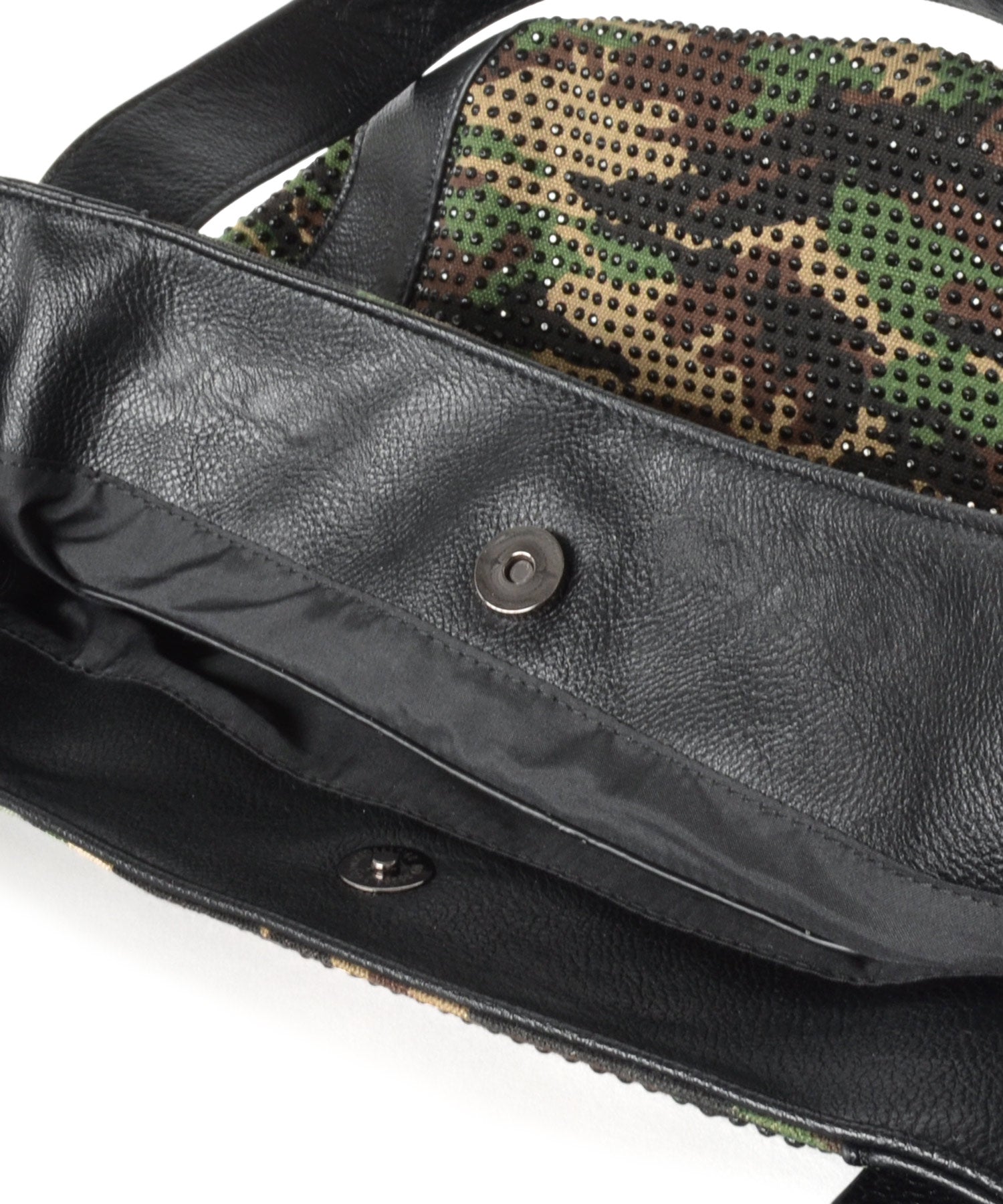 ヴィータフェリーチェ VitaFelice ラインストーンラウンドトートバッグ【aroco/アロコ】 a4 レディース バルーントートバッグ 通勤バッグ バルーンバッグ キラキラ マザーズバック （デニム） デニム