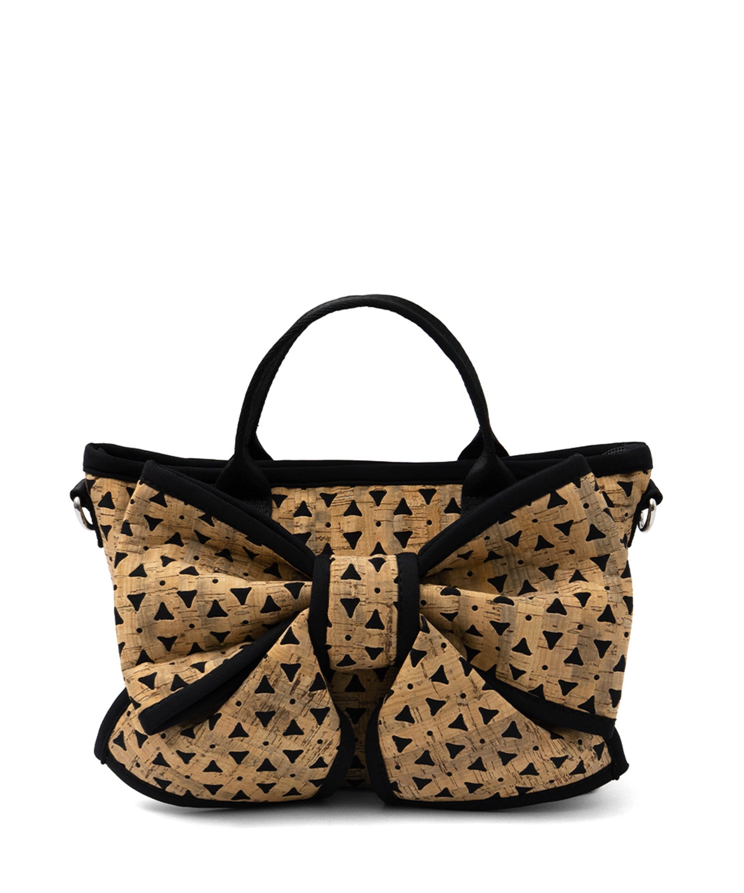 ヴィータフェリーチェ VitaFelice ネオプレーン2wayリボンショルダーバッグ （CORK） CORK