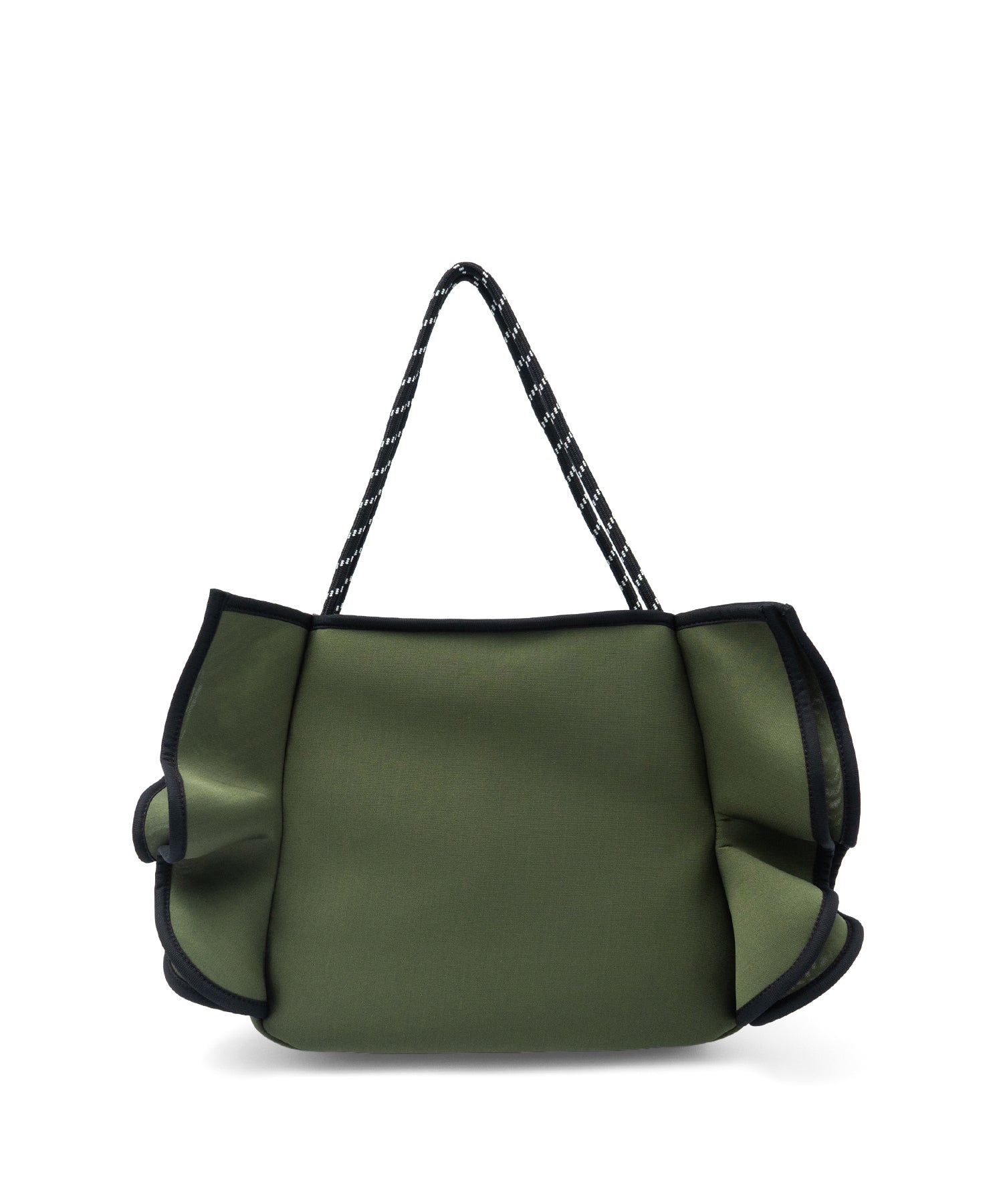 ヴィータフェリーチェ VitaFelice フリルBIGトートバッグ （BLACK） BLACK