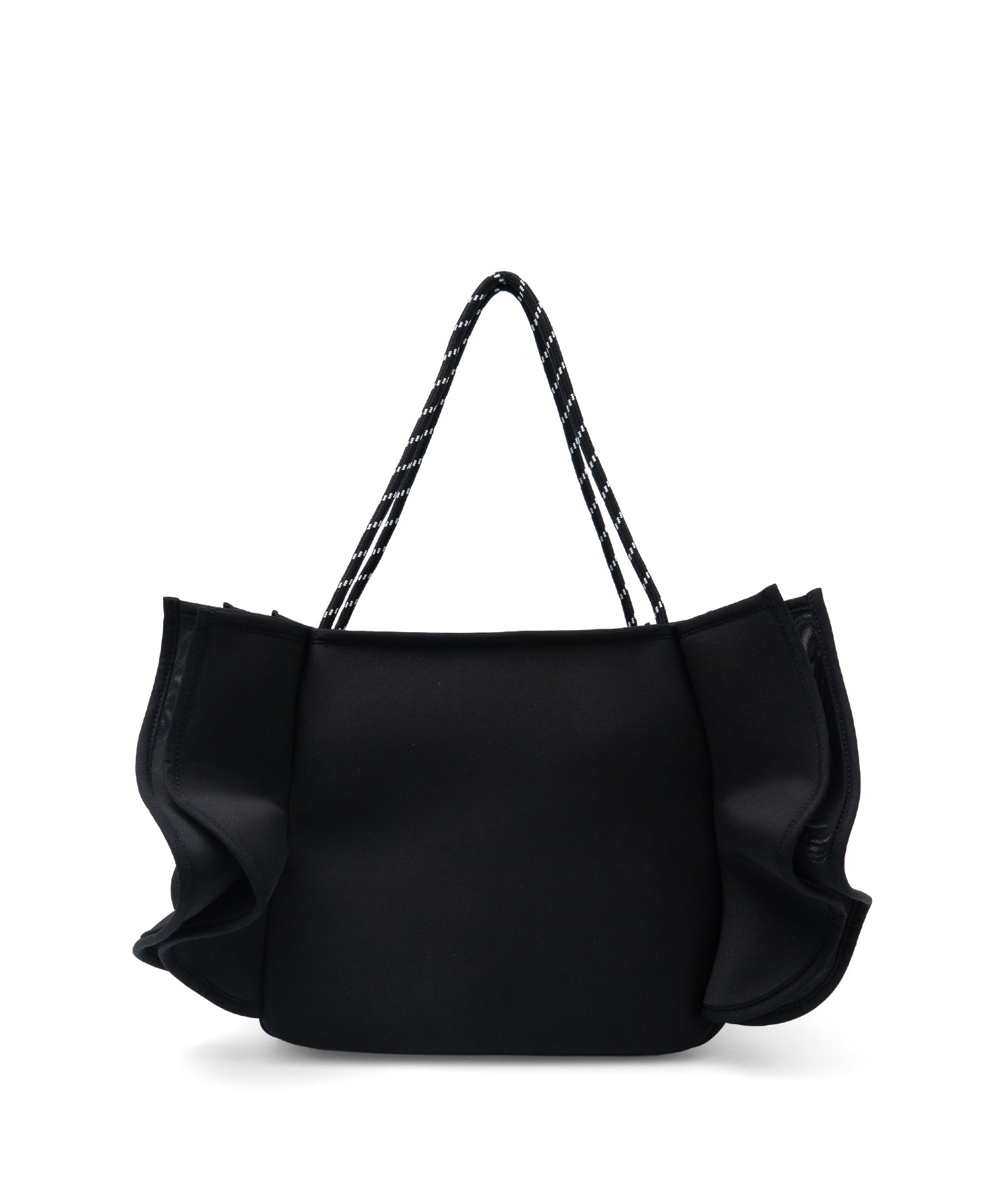 ヴィータフェリーチェ VitaFelice フリルBIGトートバッグ （BLACK） BLACK